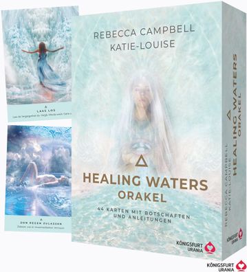 Healing Waters Orakel - 44 Karten mit Botschaften und Anleitungen, Rebecca ...