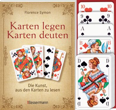 Karten legen - Karten deuten (Set), Florence Eymon