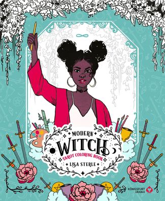 Modern Witch Tarot - Coloring Book, Lisa Sterle