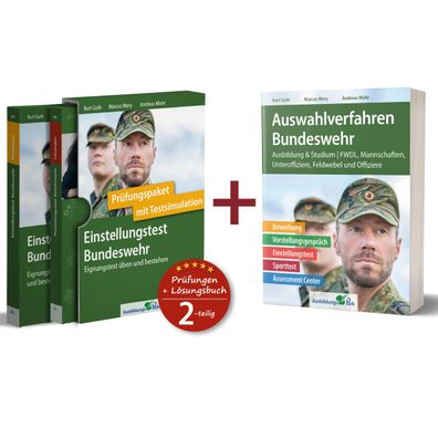 Paket - Einstellungstest + Auswahlverfahren Bundeswehr, Kurt Guth