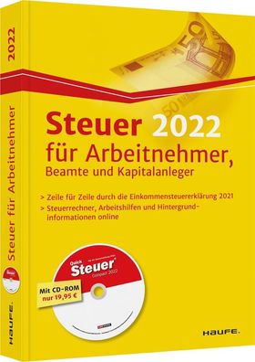 Steuer 2022 f?r Arbeitnehmer, Beamte und Kapitalanleger, Willi Dittmann