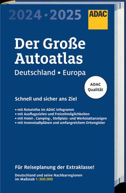 ADAC Der Gro?e Autoatlas 2024/2025 Deutschland und seine Nachbarregionen 1: ...