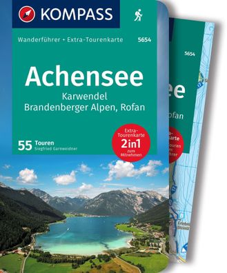 Kompass Wanderf?hrer Achensee, Karwendel, Brandenberger Alpen, Rofan, 50 To ...
