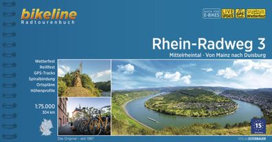 Rhein-Radweg / Rhein-Radweg Teil 3, Esterbauer Verlag
