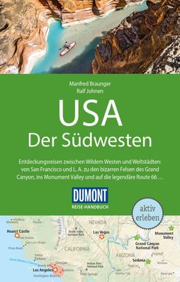 DuMont Reise-Handbuch Reisef?hrer USA, Der S?dwesten, Manfred Braunger