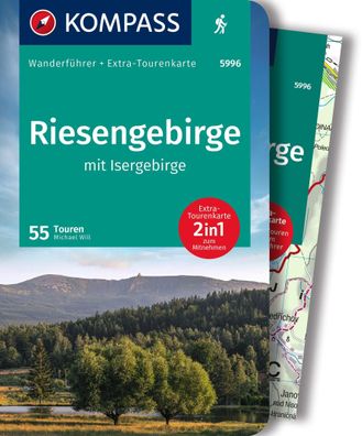 Kompass Wanderf?hrer Riesengebirge mit Isergebirge, 55 Touren mit Extra-Tou ...