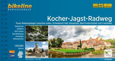 Kocher-Jagst-Radweg, Esterbauer Verlag