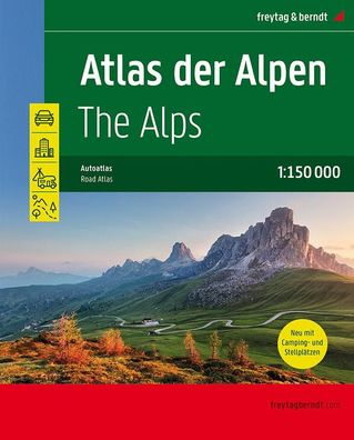 Atlas der Alpen, Autoatlas 1:150.000, Freytag-Berndt und Artaria KG