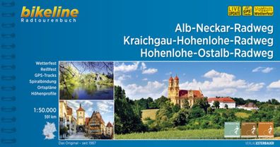 Alb-Neckar-Weg - Kraichgau-Hohenlohe-Radweg - Hohenlohe-Ostalb-Weg,