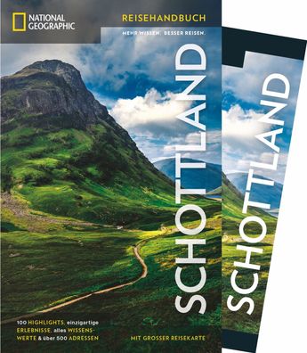 National Geographic Reisehandbuch Schottland mit Maxi-Faltkarte, Robin Mcke ...