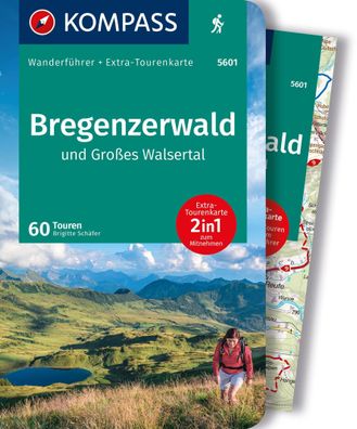 Kompass Wanderf?hrer Bregenzerwald und Gro?es Walsertal, 60 Touren mit Extr ...