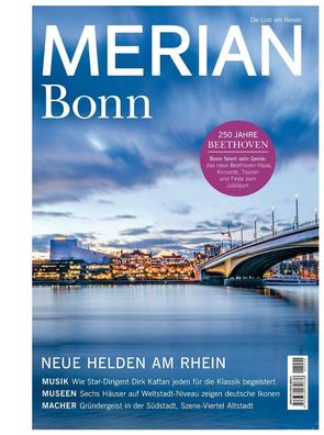 MERIAN Magazin Bonn 01/20,