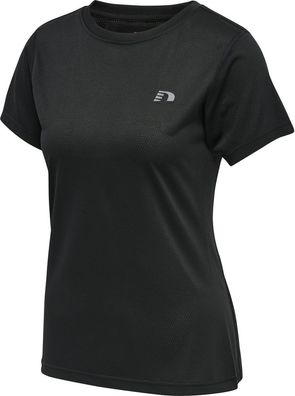 Newline Damen T-Shirt & Top Women Statement T-Shirt S/ S Black-L