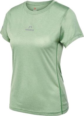 Newline Damen T-Shirt & Top Nwlcleveland T-Shirt S/ S Woman Green Bay Melange-XXL