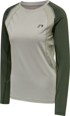 Newline Damen T-Shirt & Top Women´S Training Ls Tee London Fog-M