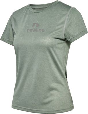 Newline Damen T-Shirt & Top Nwlhenderson T-Shirt S/ S Woman Green Bay-XXL