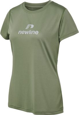 Newline Damen T-Shirt & Top Nwlbeat Tee Woman Deep Lichen Green-XXL