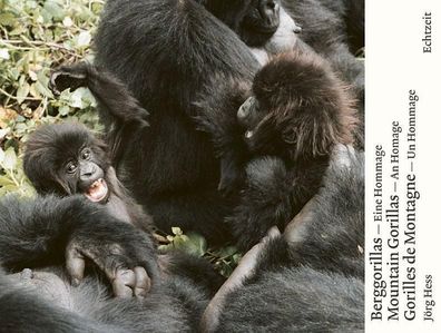 Berggorillas - Moutain Gorillas - Gorilles de Montagne, J?rg Hess