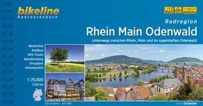 Rhein Main Odenwald 1 : 75 000, Esterbauer Verlag