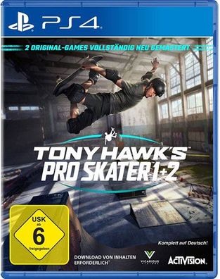 Tony Hawks Pro Skater 1 + 2 PS-4 Remastered - Activ. / Blizzard - (SONY® PS4 / Sport)
