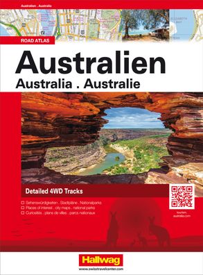 Australien Road Atlas, Hallwag K?mmerly + Frey AG