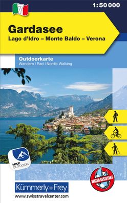 KuF Gardasee 1 : 50 000 - Outdoorkarte,