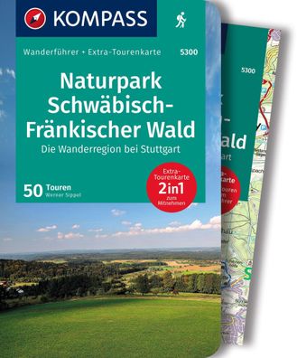 Kompass Wanderf?hrer Naturpark Schw?bisch-Fr?nkischer Wald, Die Wanderregio ...