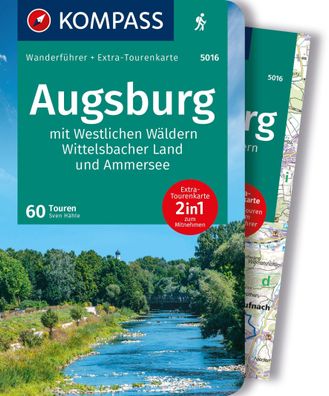 Kompass Wanderf?hrer Augsburg mit Westlichen W?ldern, Wittelsbacher Land un ...