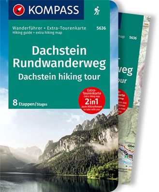 Kompass Wanderf?hrer Dachstein-Rundwanderweg, 8 Etappen, Innsbruck Kompass