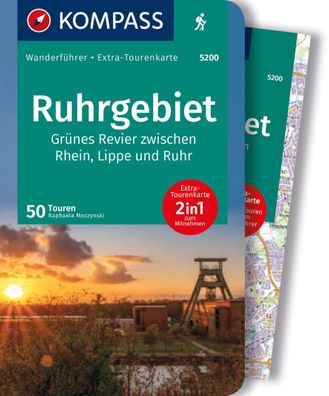 Kompass Wanderf?hrer Ruhrgebiet, 50 Touren mit Extra-Tourenkarte, Raphaela ...
