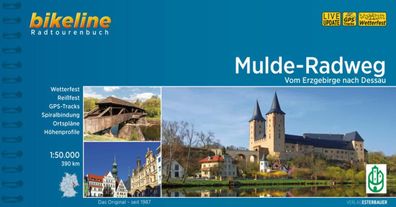 Mulde-Radweg 1 : 50.000, Esterbauer Verlag