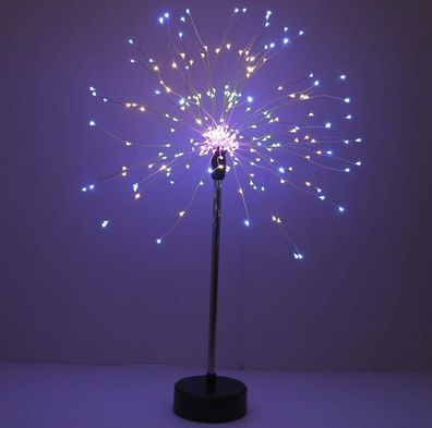 LED-Feuerwerk, mehrfarbige Kupferdraht Lichterkette, tolle Deko für Zuhause/ Festival