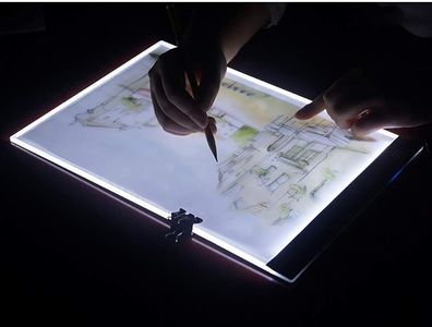 LED Leuchttisch A4 für Skizzierung und Zeichnung