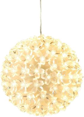 Bambelaa! 100er LED Lichterkugel, warmweiß, Weihnachtsdeko, ca 15 cm
