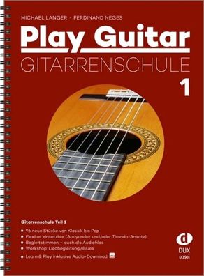 Play Guitar Gitarrenschule 1, Michael Langer