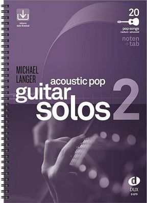 Acoustic Pop Guitar Solos 2, Michael Langer