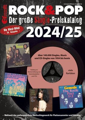 Der gro?e Rock & Pop Single Preiskatalog 2024/25, Fabian Leibfried