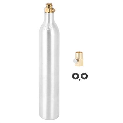 0,6l-Flaschenzylinder mit Ventil, TR21 x 4 Soda-Nachfülladapter, W21,8-14 Zubehör