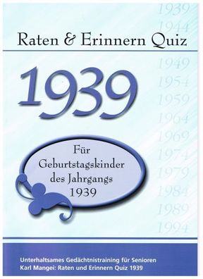 Raten & Erinnern Quiz 1939, Karl Mangei