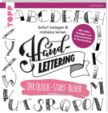 Handlettering. Der Quick-Start-Block, Ludmila Blum