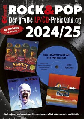 Der gro?e Rock & Pop LP/ CD Preiskatalog 2024/25, Martin Reichold