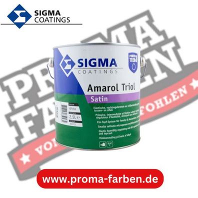SIGMA Amarol Triol Satin weiss 2,5l