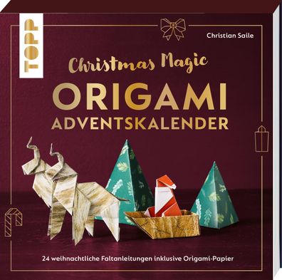 Christmas Magic. Origami Adventskalender. Adventskalenderbuch., Christian S ...