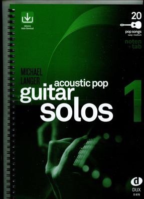 Acoustic Pop Guitar Solos 1, Michael Langer