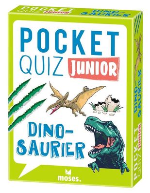 Pocket Quiz junior Dinosaurier, J?rgen Winzer