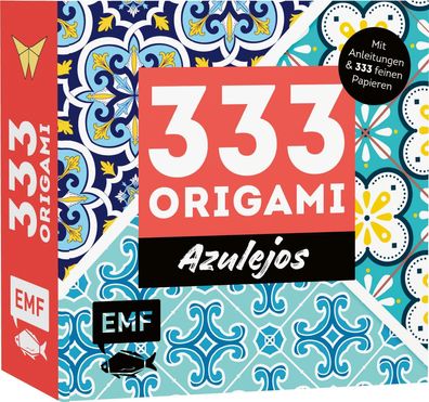 333 Origami - Azulejos: Zauberhafte Muster, marokkanische Farbwelten,