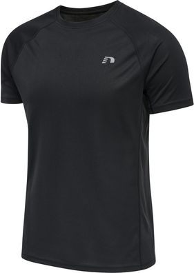 Newline T-Shirt & Top Men'S Core Running T-Shirt S/ S Black-XXL