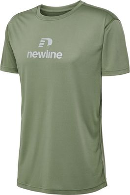 Newline T-Shirt & Top Nwlbeat Tee Deep Lichen Green-XXL
