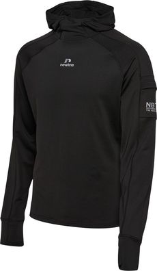 Newline Sweatshirts & hoodies Nwlrapid Hood Midlayer Black-XXL