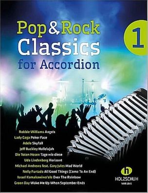 Pop & Rock Classics for Accordion 1, Waldemar Lang